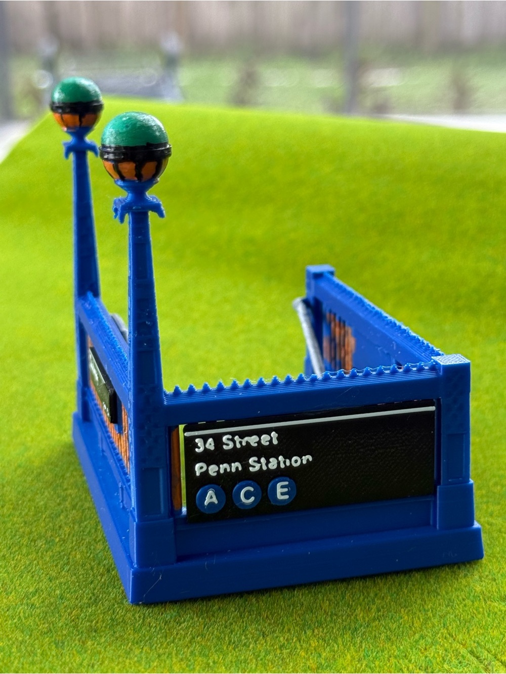 New York Knicks Subway Entrance Mini desk 2026 MTA NBA station NYC gift Champ - Picture 5 of 7